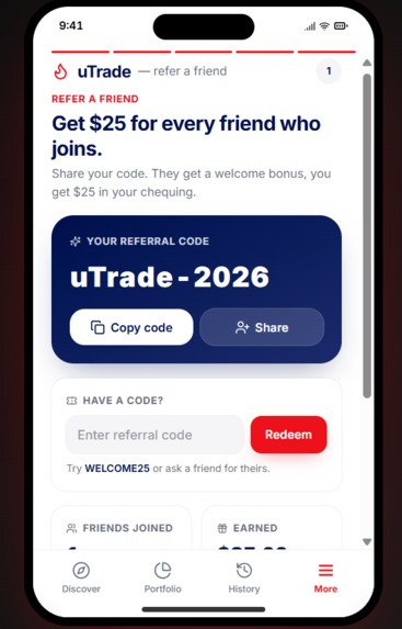 uTrade – screenshot 5
