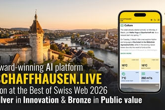 Swiss AI Agent Schaffhausen.Live by Berg Digital