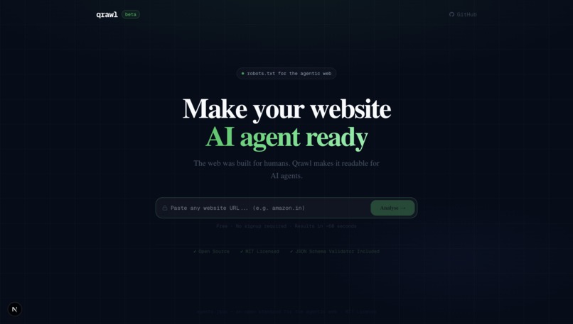 Qrawl – screenshot 1