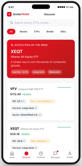 Scotiabank iTRADE Co-Invest – screenshot 9