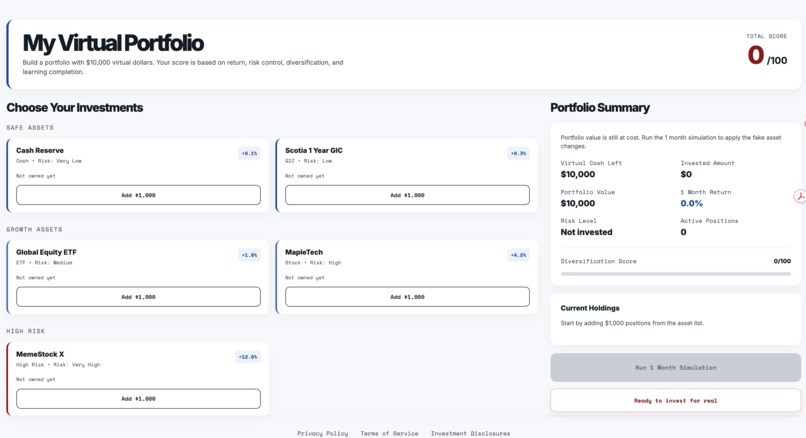 ScotiaStart – screenshot 3