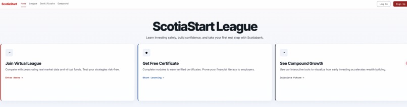 ScotiaStart – screenshot 1