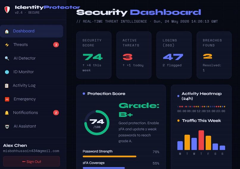 AI Digital Identity Protector – screenshot 2
