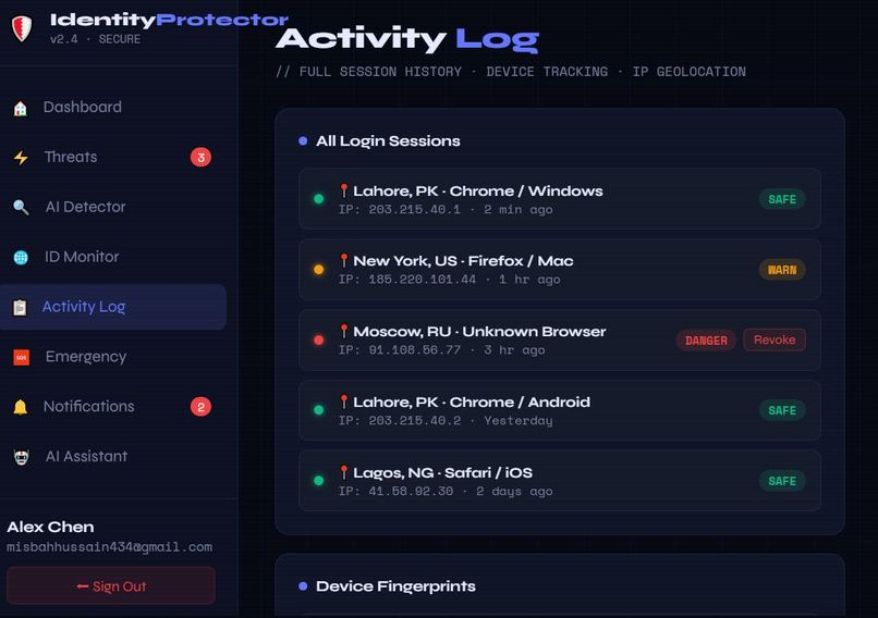 AI Digital Identity Protector – screenshot 5
