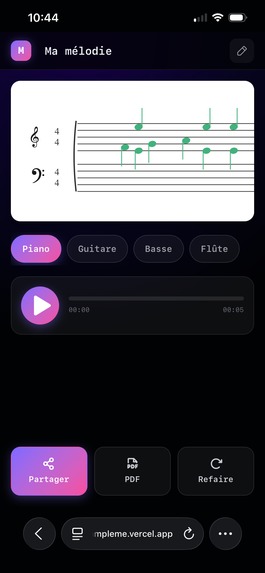 SampleME – screenshot 2