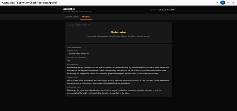 AppealBox – screenshot 3
