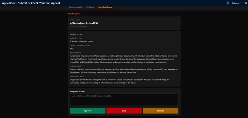 AppealBox – screenshot 4