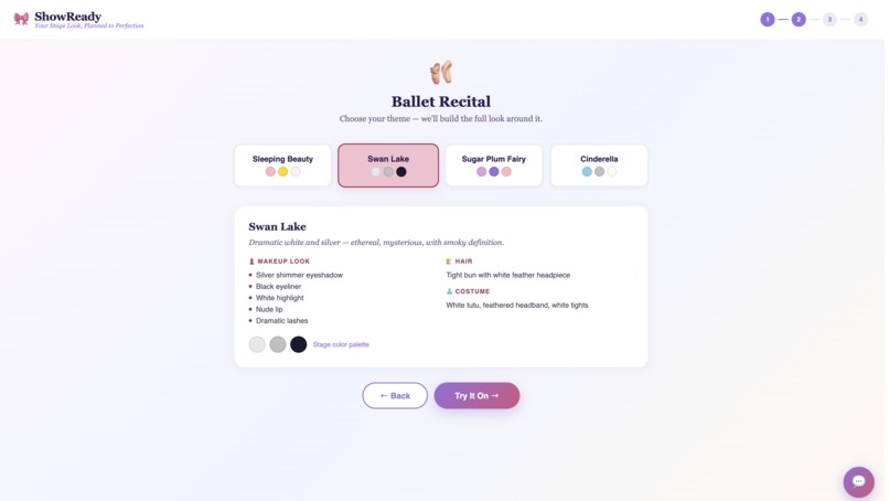 ShowReady – screenshot 1