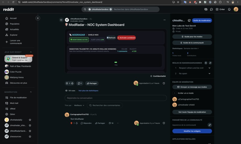 ModRadar – screenshot 1