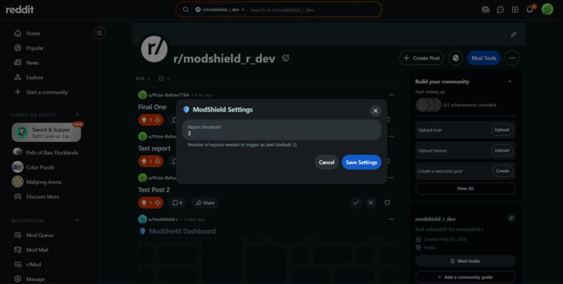 ModShield – screenshot 2