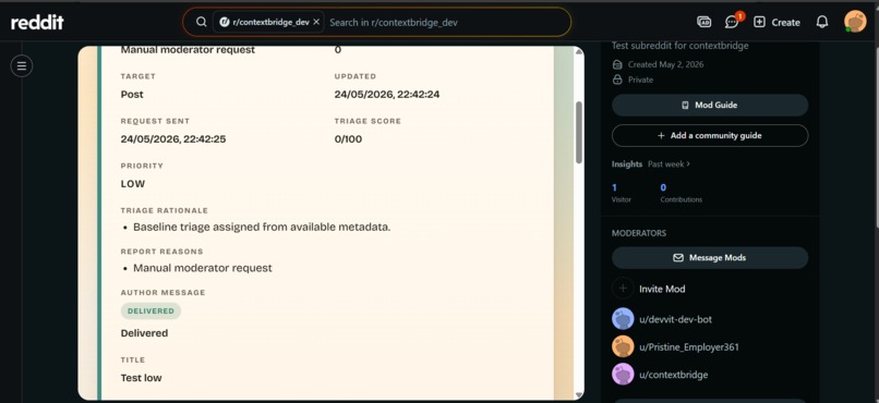 ContextBridge – screenshot 1