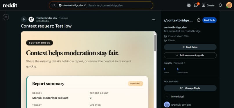 ContextBridge – screenshot 4