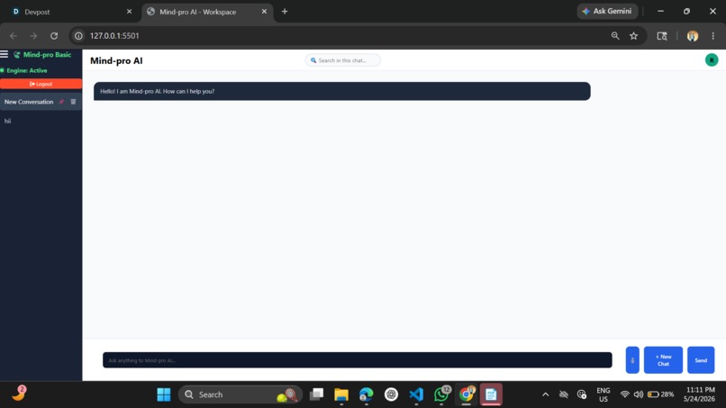 MindPro AI: Tiered Chat with Real-Time Sync – screenshot 3