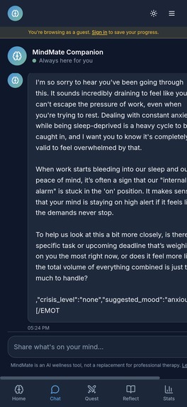 MindMate - Your AI Mental Wellness Companion – screenshot 10
