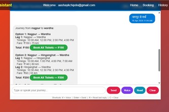 Real Time AI Chat Interface for Public Bus Services