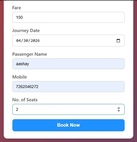Real Time AI Chat Interface for Public Bus Services – screenshot 3