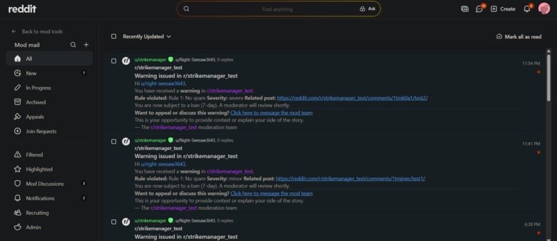 StrikeManager – screenshot 2