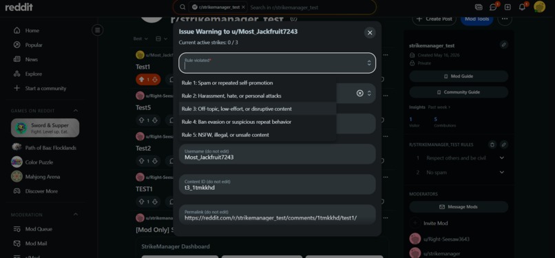 StrikeManager – screenshot 4