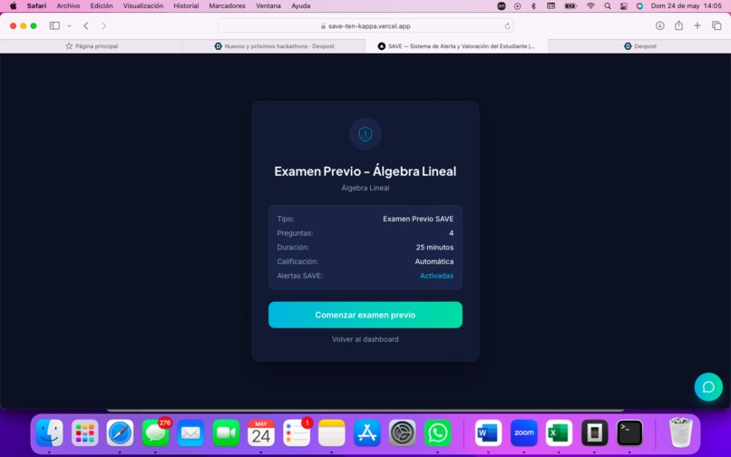 SAVE Sistema de Alerta y Valoración del Estudiante – screenshot 3