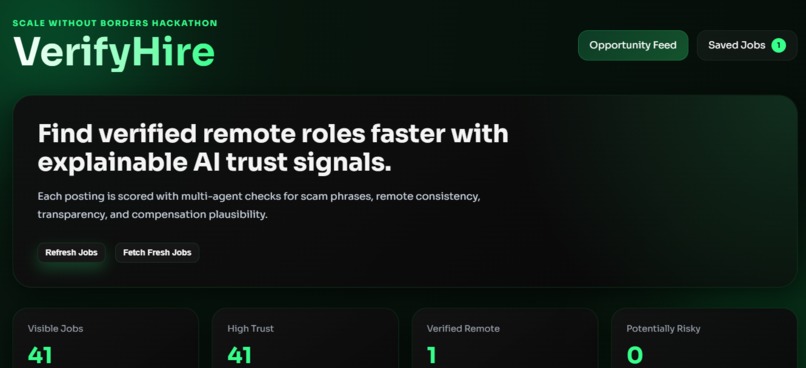 VerifyHire – screenshot 1