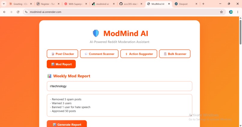 Reddit Mod Assistant AI – screenshot 2