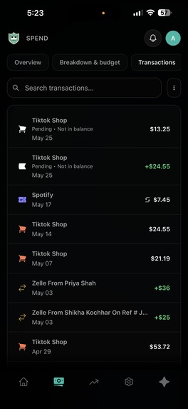 KODA Finance - The Gen-Z Financial Tracking Platform – screenshot 9