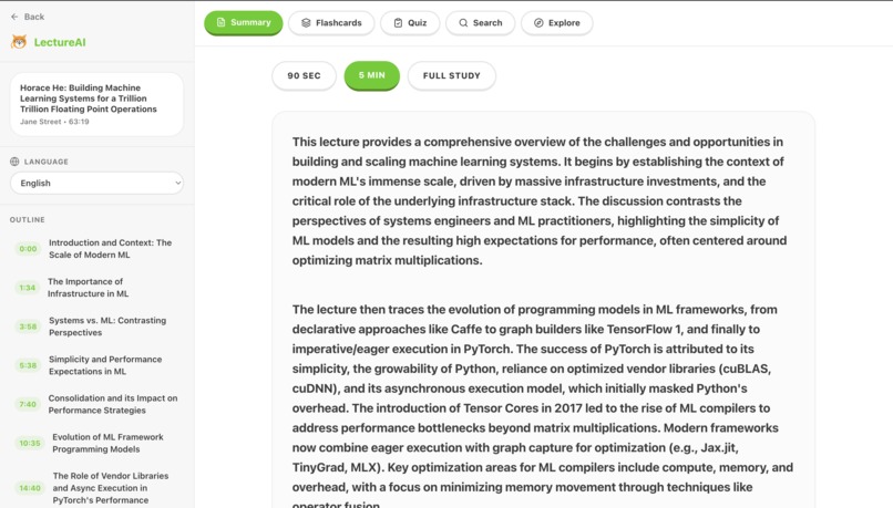 LectureAI – screenshot 4
