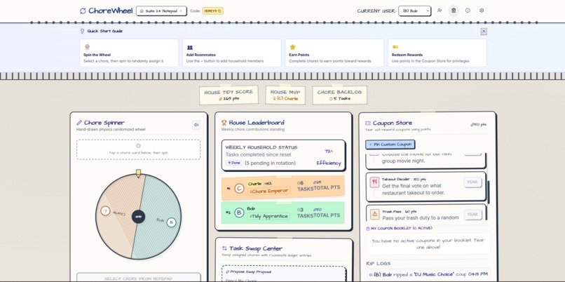 ChoreWheel – screenshot 1