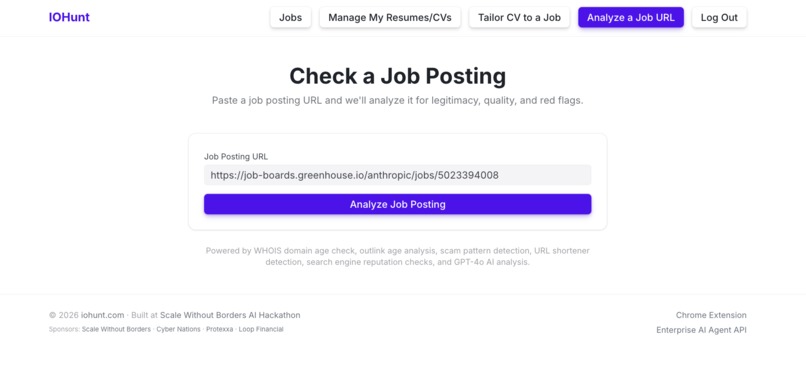 iohunt – screenshot 4