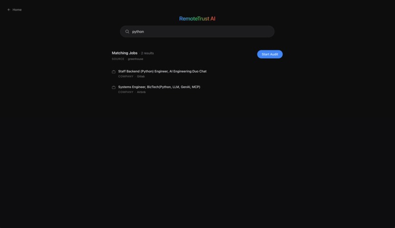 RemoteTrust AI – screenshot 2