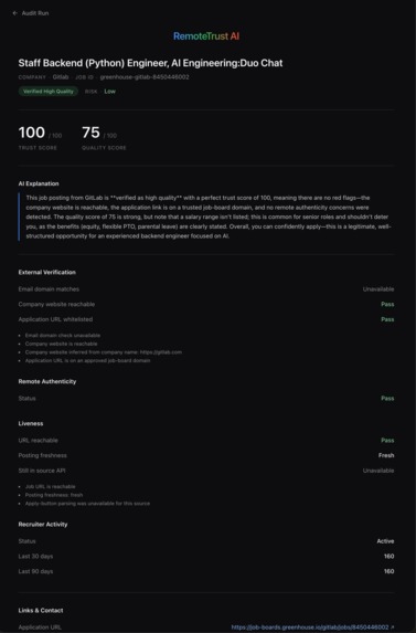RemoteTrust AI – screenshot 4