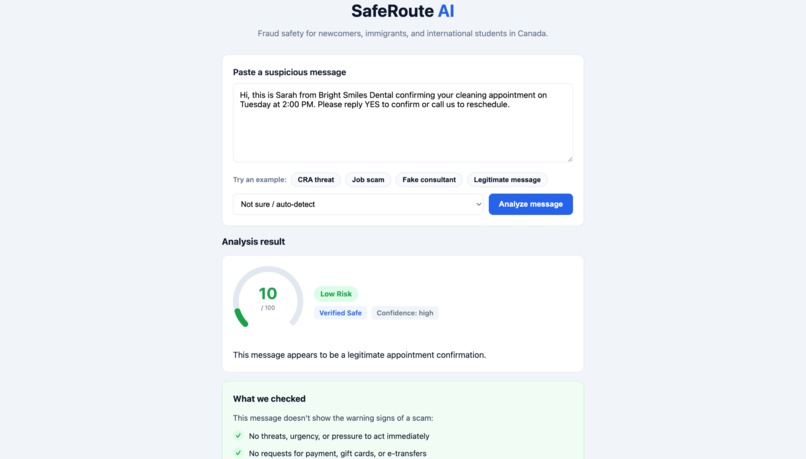 SafeRoute AI – screenshot 5