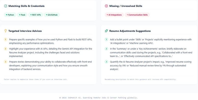 JobMatch AI – screenshot 2