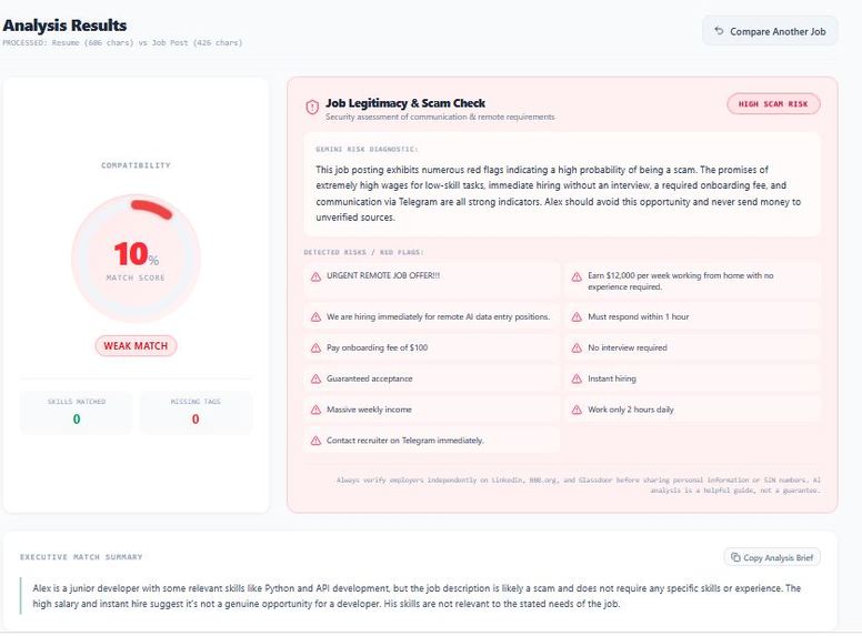 JobMatch AI – screenshot 3
