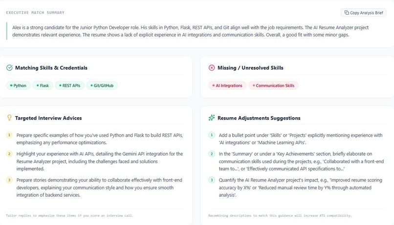 JobMatch AI – screenshot 4