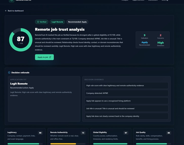 RemoteTrust AI – screenshot 4