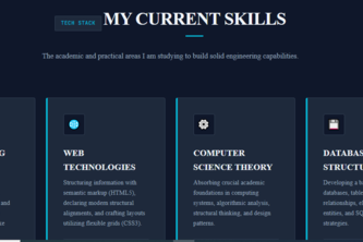 My First Low-code No code project Portfolio