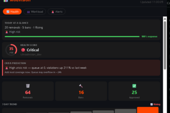 ModVision — Community Health Dashboard