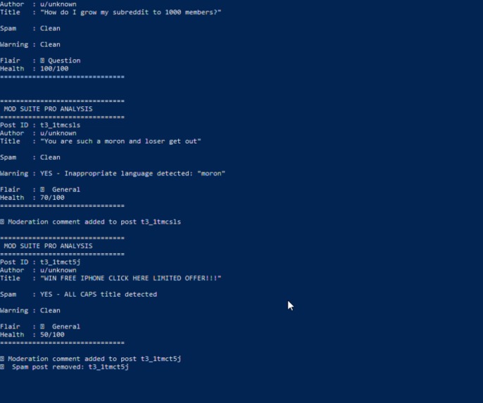 Mod Suite Pro — AI Reddit Moderation Assistant – screenshot 4