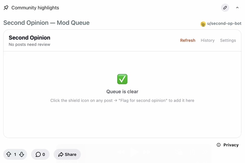 Second Opinion – screenshot 1