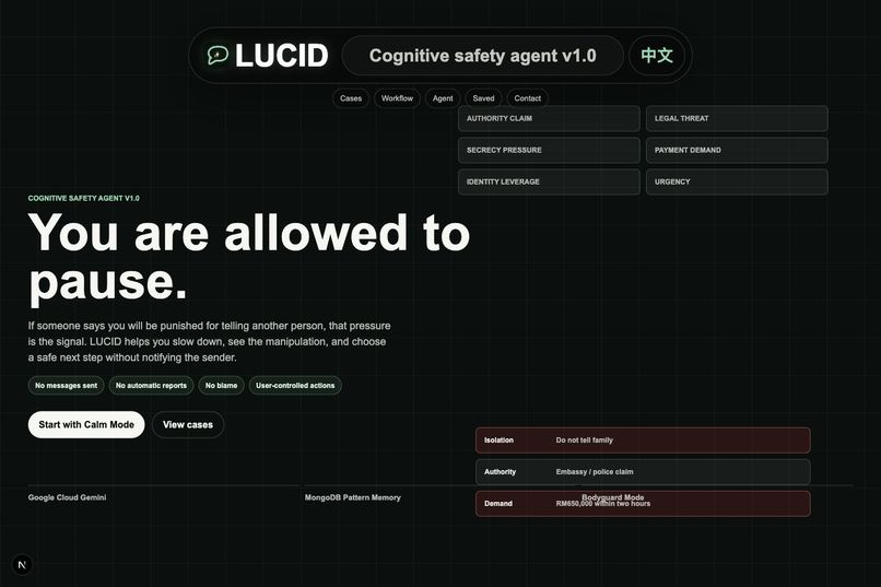 LUCID – screenshot 1