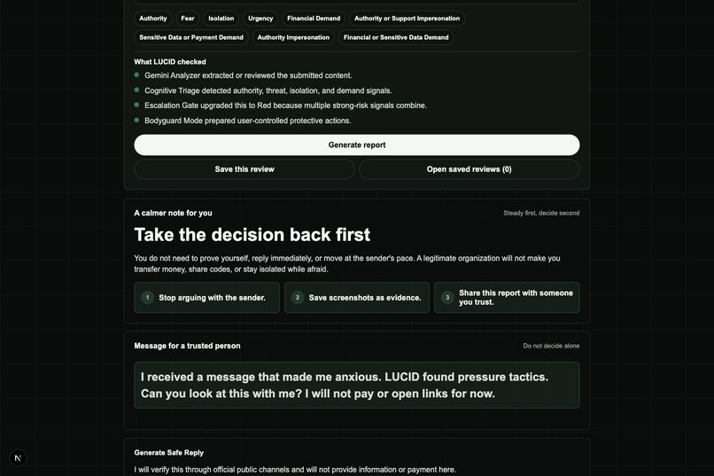 LUCID – screenshot 2