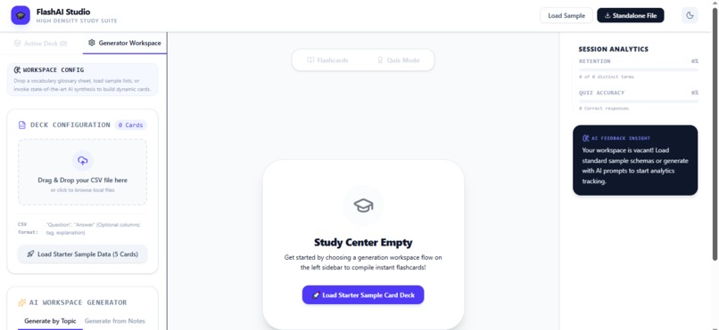flashai-studio – screenshot 1