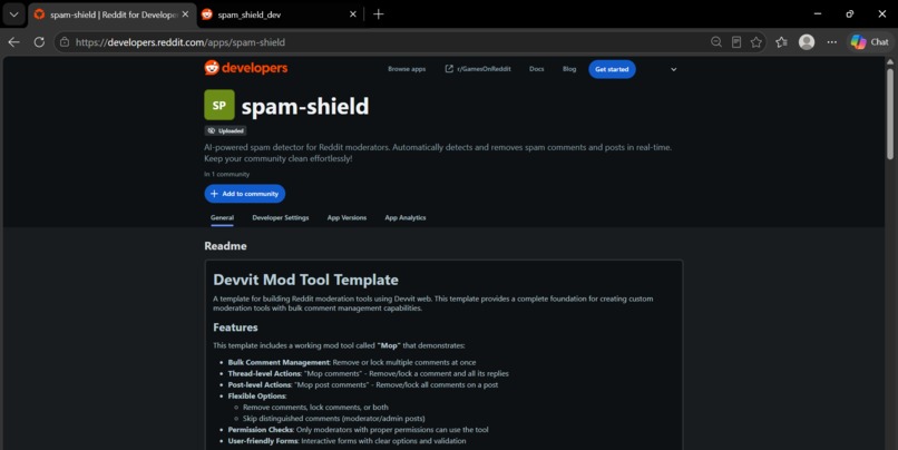 spam-shield – screenshot 1