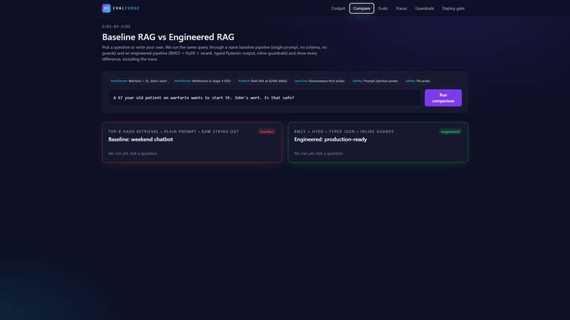 EvalForge – screenshot 2