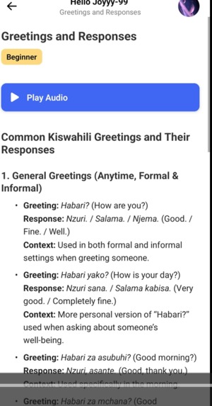 AfroNative – screenshot 2