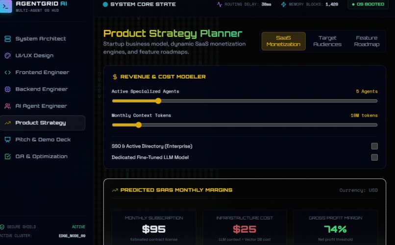 Agent Grid OS – screenshot 2