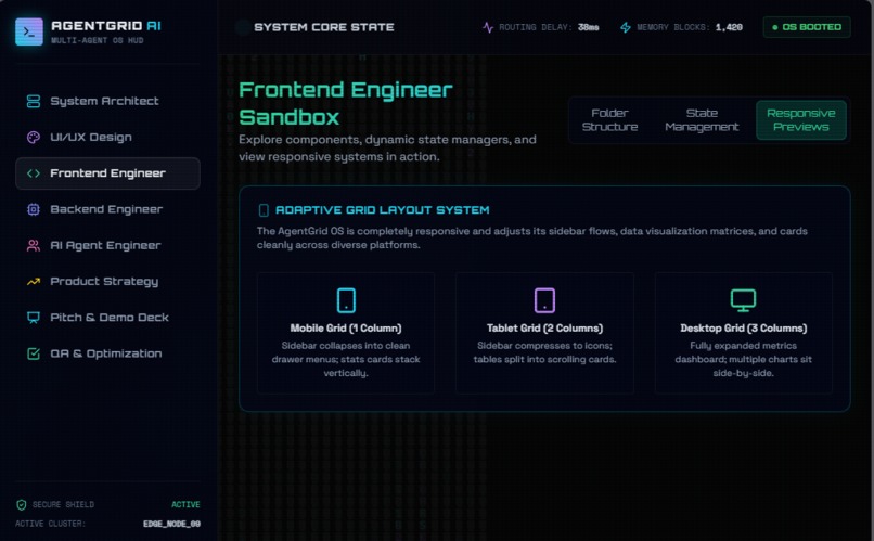 Agent Grid OS – screenshot 3