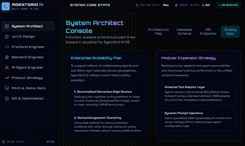 Agent Grid OS – screenshot 5