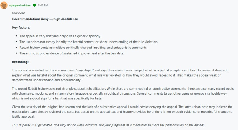 Appeal Advisor – screenshot 1